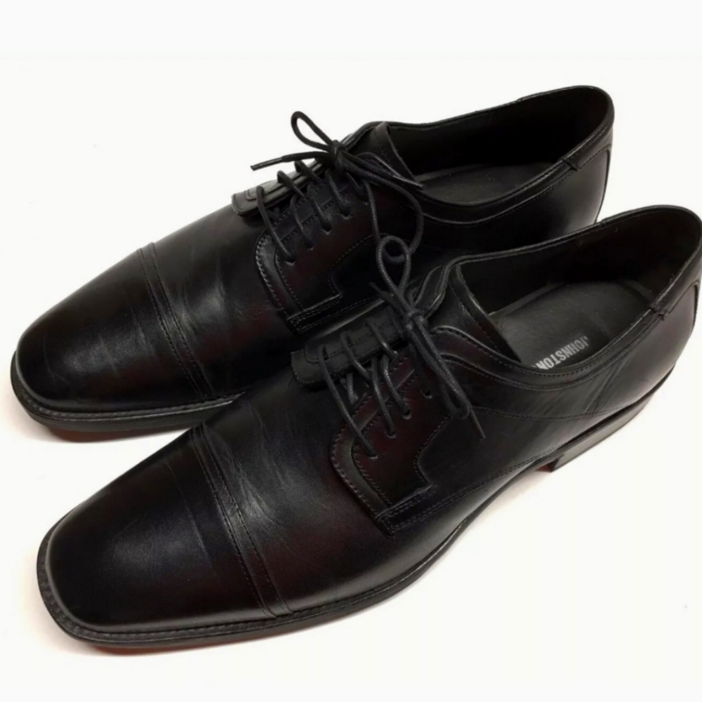 Johnston & Murphy Sheepskin Oxfords sz 12